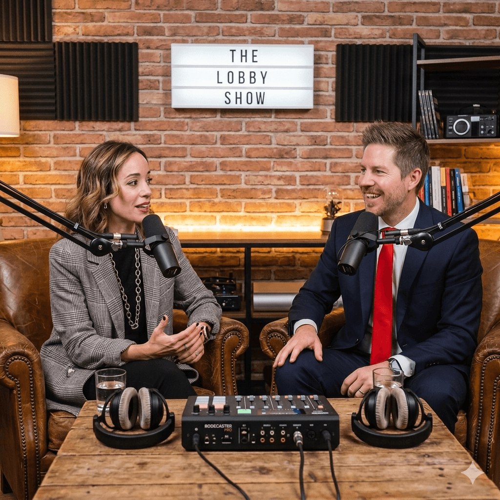 The Lobby Show — Pablo García e Isabel en el estudio